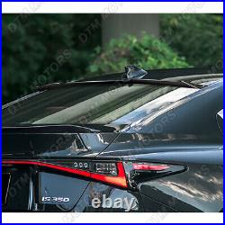 For 21-24 Lexus IS300 IS350 IS500 Carbon Fiber Window Roof Visor Spoiler Wing