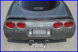 For 97-04 Corvette C5 ZR1 Extended Style CARBON FLASH Rear Trunk Wing Spoiler