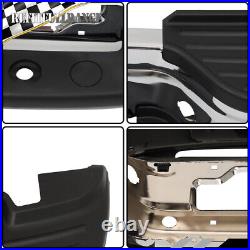 For 99-2007 Ford F250 F350 Super Duty Steel Rear Step Bumper Assembly WithO Park