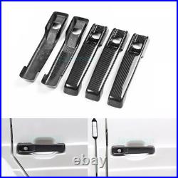 For Benz G Class W463 G55 G63 G500 G550 Real Carbon Fiber Door Handle Cover 5pcs