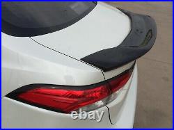For TOYOTA corolla 2020-2022 Real Carbon Fiber Rear Trunk Spoiler Boot Lip Wing
