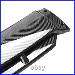 Front Rear Bumper Lip For Nissan Maxima +78.7 Side Skirt Extension Carbon Fiber