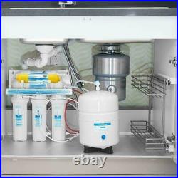Geekpure 6 Stage Reverse Osmosis Water Filter System with Mineral Filter 75 GPD
