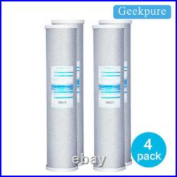Geekpure Carbon Block Whole House Replacement Water Filter 20 x 4.5- Pack 4