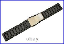 Genuine Luminox Black Carbon Watch Band Strap Navy SEALs for Series 3500 24mm