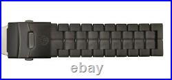 Genuine Luminox Black Carbon Watch Band Strap Navy SEALs for Series 3500 24mm