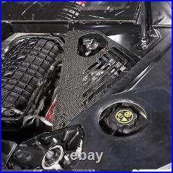 Gloss Real Carbon fiber Engine Bay Side Panel Cover Overlay For Corvette C8 20+