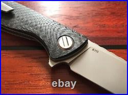 Green Thorn F3NS K110 TC4 Titanium Carbon fiber folding EDC knife