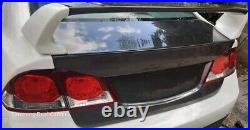 Honda Civic 8th Gen Brand New Carbon Fiber FD2 Trunk + Replacement Taillights