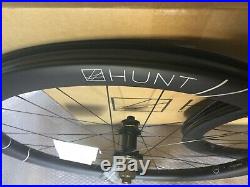 Hunt 48 Limitless carbon disc road wheels wheelset shimano/SRAM 700c BRAND NEW