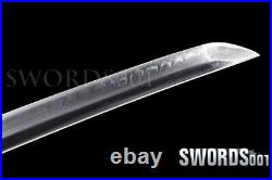 Japanese Samurai Sword Clay Hardened Real Hamon Rosewood Tachi Saya Fittings