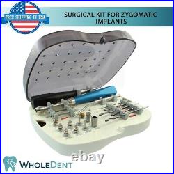 Kit Box With Drills, Tools, Instruments For Zygomatic Bundle Set Autoclave
