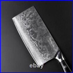 Kitchen Chef Knife Set Janpanese VG10 Damascus Steel Cleaver Knife Chopper Gift