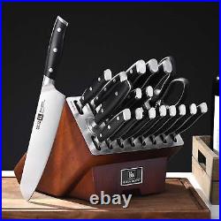 Klaus Meyer Stahl High Carbon Steel 19 Piece Knife Block Set