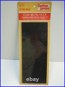 Kyosho Vintage Option House W-1001 Carbon-Fiber/Epoxy Plate 1.7 100% Brand New