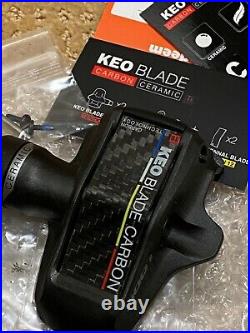 LOOK KEO BLADE CARBON CERAMIC Ti Pedals Titanium Version, Brand New