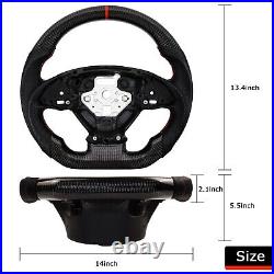 LOSCHEN Real Carbon Fiber Steering Wheel For Chevrolet Corvette C7 2014-2018