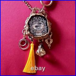 Luxury necklace jewel fashion design pendant talisman bee oujia board bead magic