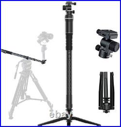 MOZA Slypod Pro Motorized 3-In-1 Monopod Slider 4-Axis Pan Tilt for DSLR Cameras