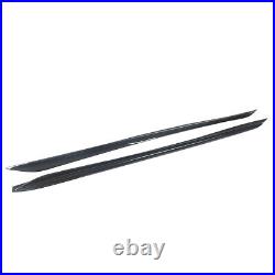 M Performance Style Side Skirts Carbon Fiber Look For BMW 3 Series G20 2019-2022