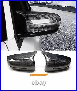 M Style Replacement Mirror Caps Bmw G20 G30 G15 G21 G22 G42 Real Carbon Fiber