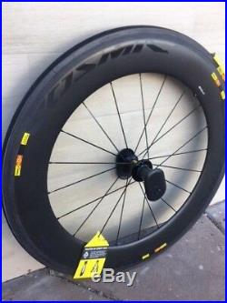 Mavic Cosmic Cxr 80m 700c Carbon Tubular Wheelset/tires Brand New