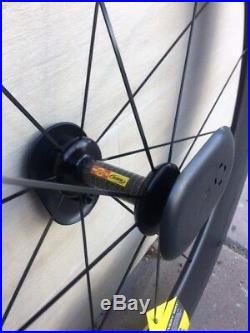 Mavic Cosmic Cxr 80m 700c Carbon Tubular Wheelset/tires Brand New
