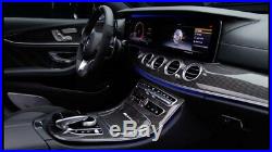 Mercedes-Benz OEM W213 E Class Carbon Fiber Interior Trim Kit 7 Piece Brand New