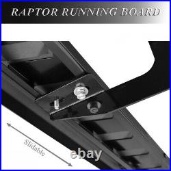 NEW 6 Black Raptor Nerf Bars Side Steps For 2015-2022 GMC CANYON Extended Cab