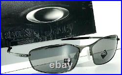 NEW Oakley WHISKER Carbon Metal Alloy 60mm PRIZM Black Iridium Sunglass 4141-01