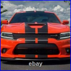 NEW Rally Stripes Fits Charger Scat Pack CARBON FIBER Dodge Decals SRT Hellcat