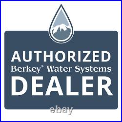 NEW Royal Berkey 3.25 System with 2 Brand New 7 Certified Ceramic Water Filters