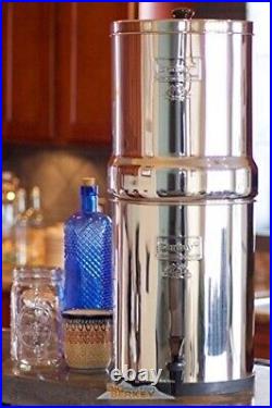 NEW Royal Berkey 3.25 System with 2 Brand New 7 Certified Ceramic Water Filters