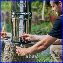 NEW Royal Berkey 3.25 System with 2 Brand New 7 Certified Ceramic Water Filters