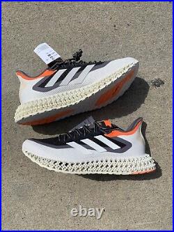 New Adidas 4DFWD 2 Carbon Cloud White Running Shoes 4D Mens Size 11.5 GX9250