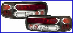 New Carbon Fiber Tail Light Set For 1991-1996 Caprice Impala GM2809110 16522452