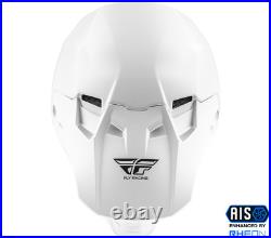 New Fly Racing Formula Carbon Solid White Motorcycle Helmet DOT ECE All Sizes