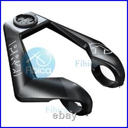 New Shimano Prac0243 Pro Compact Carbon Clip-on 31.8mm With Computer Mount
