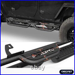 OEDRO Running Boards for 2007-2018 Jeep Wrangler JK 4 Door Side Steps Nerf Bars