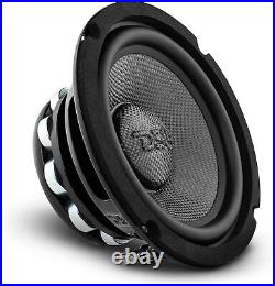 PAIR DS18 PRO-CF6.2NR 6.5 Mid Bass Speakers 1000 W 2 Ohm Carbon Fiber Neodymium