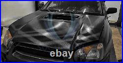 PET Honeycomb Carbon Fiber Satin Black Hex Car Vehicle Vinyl Wrap Decal Sheet
