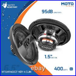 PRV 6.5 Midrange Motorcycle Speaker 400W 4 Ohm MT6MR400CF-NDY Neo Carbon Fiber