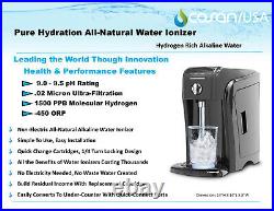 PURE HYDRATION WATER IONIZER, Alkaline Water, Hydrogen-Rich, Ultra Filtration