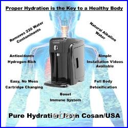 PURE HYDRATION WATER IONIZER, Alkaline Water, Hydrogen-Rich, Ultra Filtration