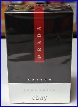 Prada Luna Rossa Carbon by Prada Eau De Toilette Spray 5.1 oz 151 ml For Men NEW