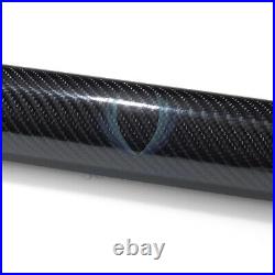 Premium 7D Carbon Fiber Black High Gloss Vinyl Wrap Bubble Free Air Release
