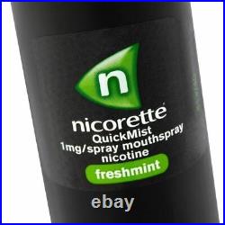 Quickmist DUO NICORETTE 2 x 150ml -FREE SHIP FROM USA (PACK OF 10)