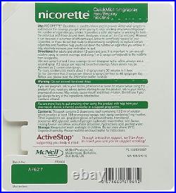 Quickmist duo NICORETTE, 2 x 150 sprays-FREE SHIP FROM USA (PACK OF 6)