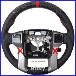 REVESOL Sports Real Carbon Fiber Steering Wheel for 14-21 Toyota TUNDRA / TACOMA