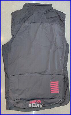 Rapha Men's Pro Team Insulated Gilet Carbon Grey Large Brand New With Tag